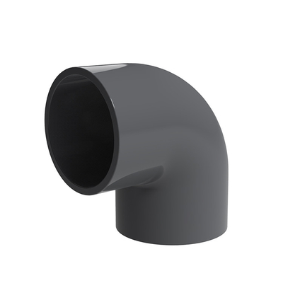Белый OEM Бесплатные образцы Пластиковые UPVC PVC трубы Подборка локоть для сантехники аксессуары