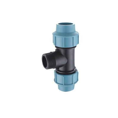 20-110MM PN16 Испания Тип PP сжатие Tee капельное фитинги кованые с присоединением фланца