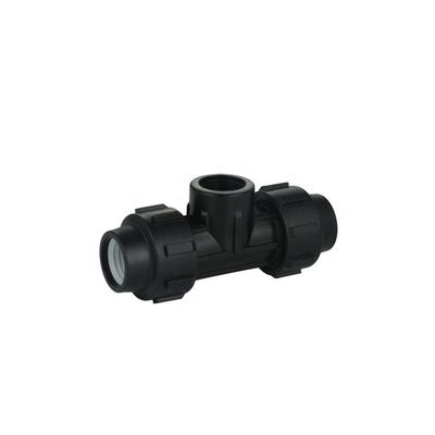 20-110MM BSPT нить HDPE 1,1/2 дюйма PP компрессионное устройство для сельскохозяйственного орошения
