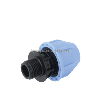 20-110MM HDPE PP компрессионный фитинг итальянского типа равная связка для водоснабжения и орошения трубы фитинга