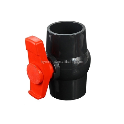 3 дюйма PVC шаровой клапан с ручкой лодки ASTM DIN стандартный белый серый OEM Да гарантия
