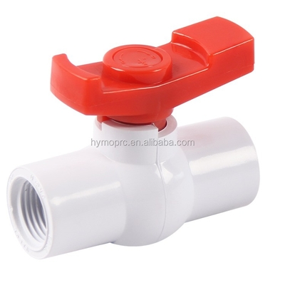 3 дюйма PVC шаровой клапан с ручкой лодки ASTM DIN стандартный белый серый OEM Да гарантия