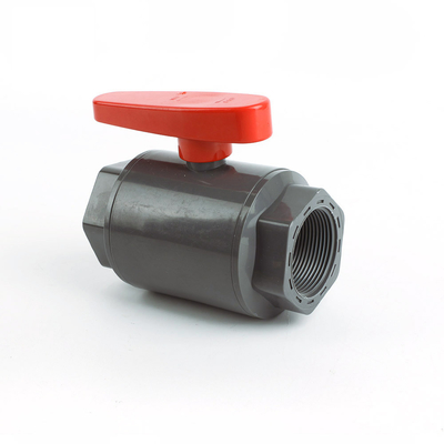 ISO/ASTM стандарт ABS рукоятка PVC двухчастный шаровой клапан для и удобный в Шанхае