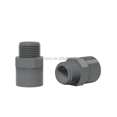 Белые 3/4&quot; PVC пластиковые трубные фитинги PN10