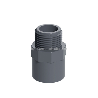 Белые 3/4&quot; PVC пластиковые трубные фитинги PN10