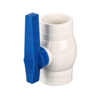 1 PVC шаровой клапан с ручкой OEM поддерживается STANDARD Длина ASTM/DIN/ASNZ/JIS Standard