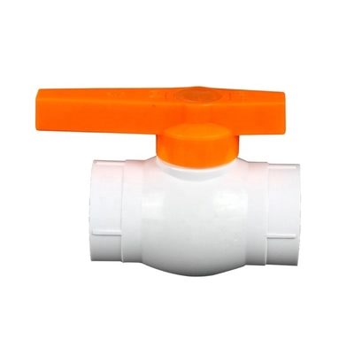 1 PVC шаровой клапан с ручкой OEM поддерживается STANDARD Длина ASTM/DIN/ASNZ/JIS Standard