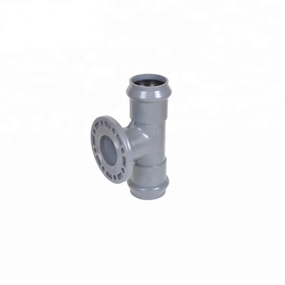 BSPT Thread DIN Standard 110mm Plastic PVC Water Pipe Fittings для водоснабжения