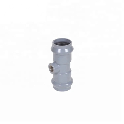 BSPT Thread DIN Standard 110mm Plastic PVC Water Pipe Fittings для водоснабжения