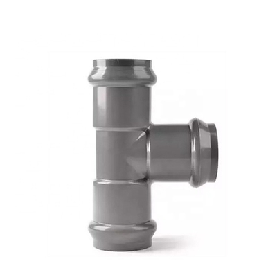 BSPT Thread DIN Standard 110mm Plastic PVC Water Pipe Fittings для водоснабжения