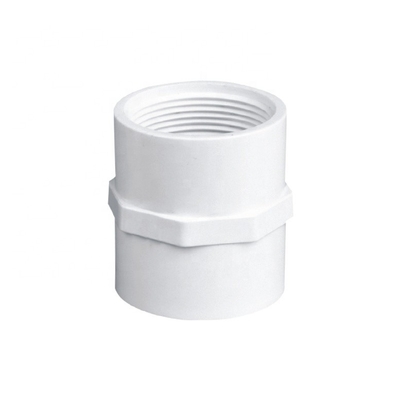 ASTM D1785 Стандартные 2-дюймовые белые PVC трубные фитинги для водоснабжения
