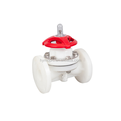 10 лет производственного опыта PVDF Socket Double Union Pneumatic Diaphragm Valve