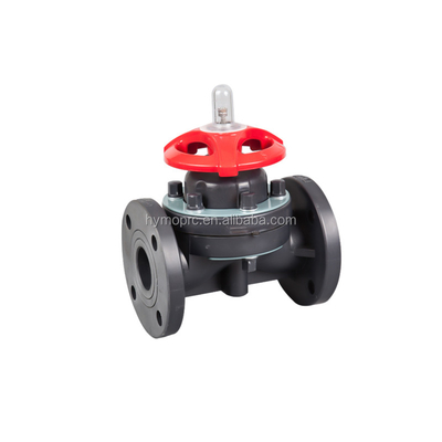 10 лет производственного опыта PVDF Socket Double Union Pneumatic Diaphragm Valve