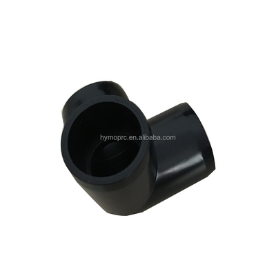 20MM-200MM настраиваемый черный Sch40 ПВХ трубные фитинги 3-угольный локтевой соединитель OEM ODM
