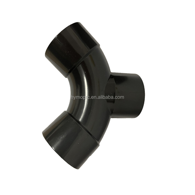 DN50 UPVC Y ветви Tee трубы монтаж с кованой техникой OEM поддерживается давление PN16