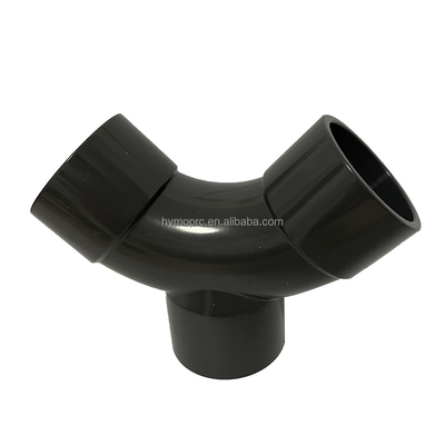 DN50 UPVC Y ветви Tee трубы монтаж с кованой техникой OEM поддерживается давление PN16