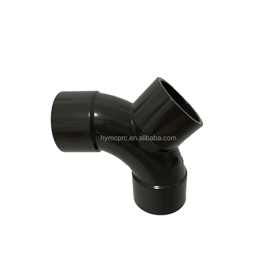 DN50 UPVC Y ветви Tee трубы монтаж с кованой техникой OEM поддерживается давление PN16