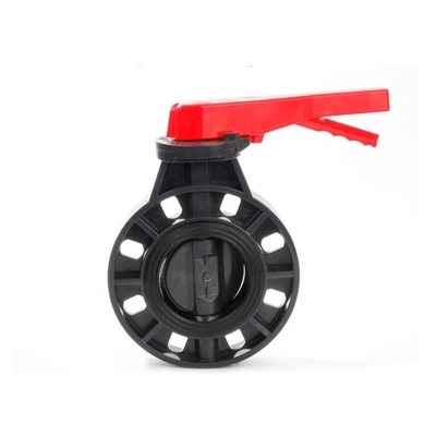 OEM UPVC Butterfly Valve DN 150 Двойной фланцевый гидравлический двигатель для общего применения