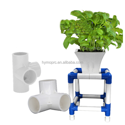 Водопроводные пластиковые трубные фитинги OEM локоть 3 Way Corner для DIY наборов и мебели