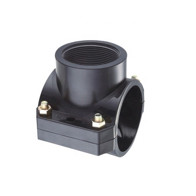 Водяные пластиковые трубные фитинги Совместные HDPE трубы PN10 PP компрессионные фитинги и латунные вставки